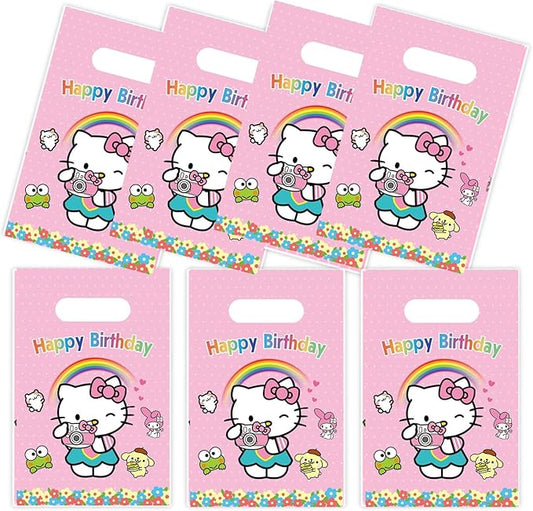 Jlemon 30pcs Birthday Party Gift Bags Candy Goody Bags Birthday Party Supplies Decorations (Style A)