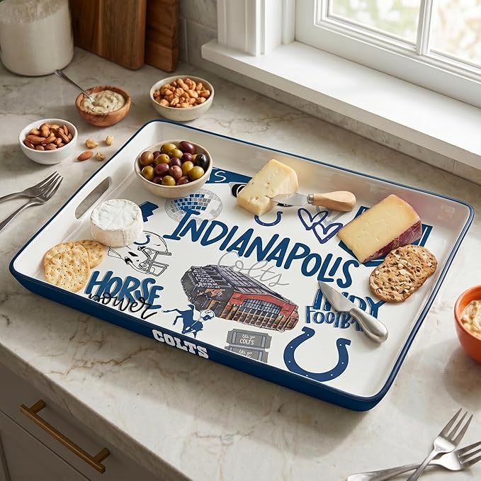 NFL Loco Fan Large Serving Tray w/Handles