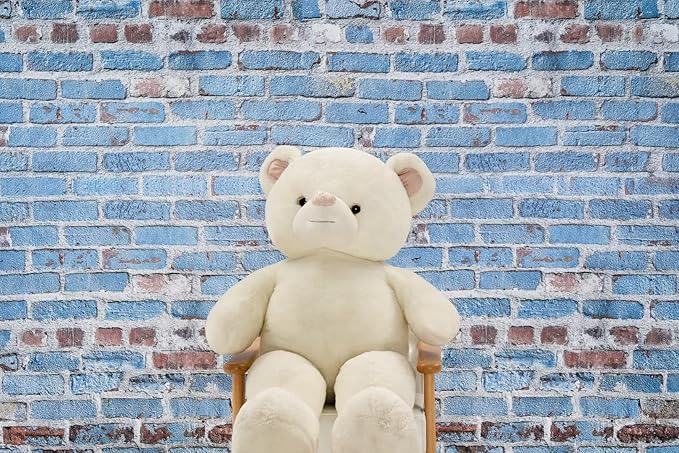 Kate 10x10ft Brick Wall Backdrop for Photography Blue Brick Photo Background Birthday Party Decoration
