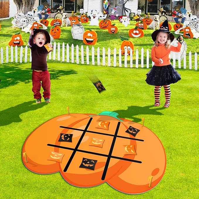 Independence Day Party Favors Tic Tac Toe Bean Bag Game,250th Anniversary Bean Bag Toss Across for Indoor Outdoor Yard Background Lawn Adults Family Night Activities 10 Bean Bags