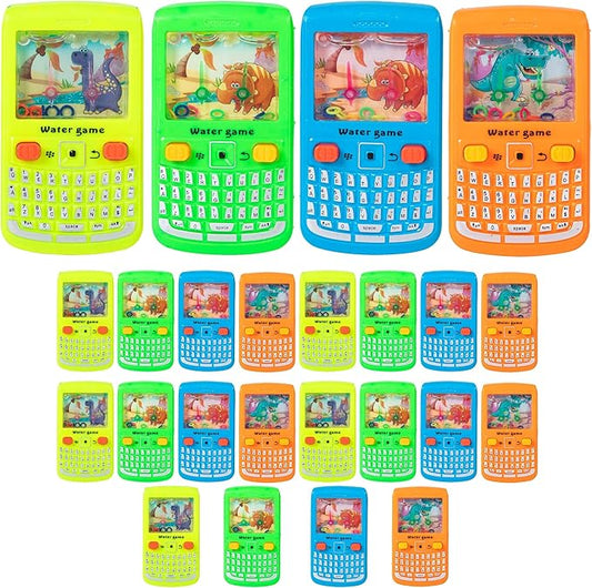 Desyeryamimi 24 Pack Handheld Water Ring Games for Kids Party Favors,Goodie Bags Stuffers,Classroom Prize Rewards Toys,Birthday Return Gifts,Pinata Filler, Pocket Games Bulk
