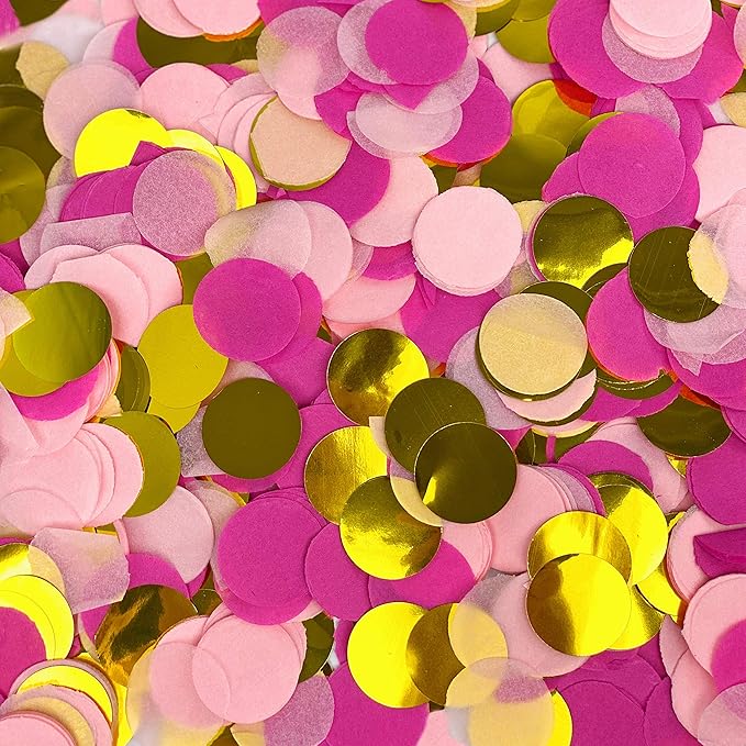 Baby Gender Reveal Kit - Pink & Blue Confetti