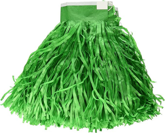 Beistle 6-Ply Green Tissue Fringe Drape, 15" x 10'