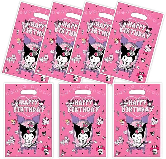 Jlemon 30pcs Birthday Party Gift Bags Candy Goody Bags Birthday Party Supplies Decorations (Style D)
