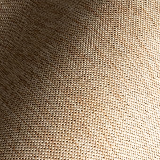 Nuloom Asha Tan/Ivory, 10' x 14', Casual, Striped Border, Soft and Cozy, High Traffic, Stain Resistant, Easy Clean, Durable Area Rug for Indoor/Outdoor Patio, Deck, Porch, Garden, Courtyard