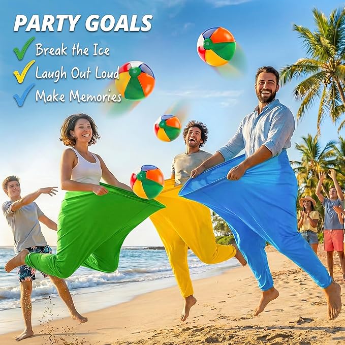 Granny Pants Yard Game, Granny Pants Outdoor Party Game, with Bouncy Balls, Storage Bag & Air Pumps – Funny Easter Lawn Games for Adults, Groups, Backyard Party & Family Gatherings
