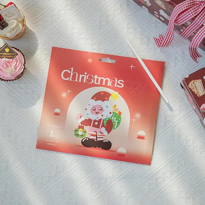 Clearance Vrukiaa Christmas Foil Balloon Decor Santa Claus Mylar Balloon 35 Inch Xmas Self Standing Inflatable for Christmas Party Themed Party Friendsmas Party Decorations Supplies Decorations Party