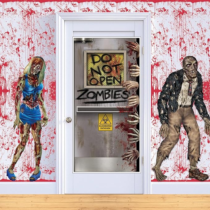 Beistle Bloody Wall Backdrop