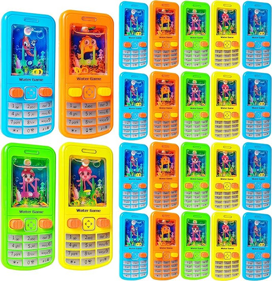 Desyeryamimi 24 Pack Handheld Water Ring Games for Kids Valentines Day Gifts Party Favors Goodie Bags Stuffers Return Gifts for Kids Birthday School Classroom Prize Box Rewards Bulk