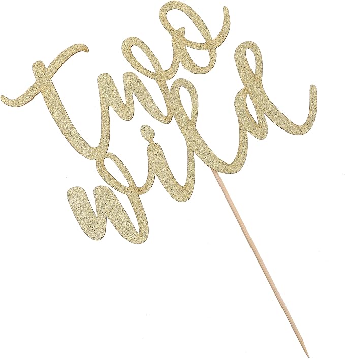 Two Wild Birthday Cake Toppers-two Cake Toppers, Two Wild Party Decorations, Baby Shower Photo Props, Photo Studio Photo Props, Smash Cakes.